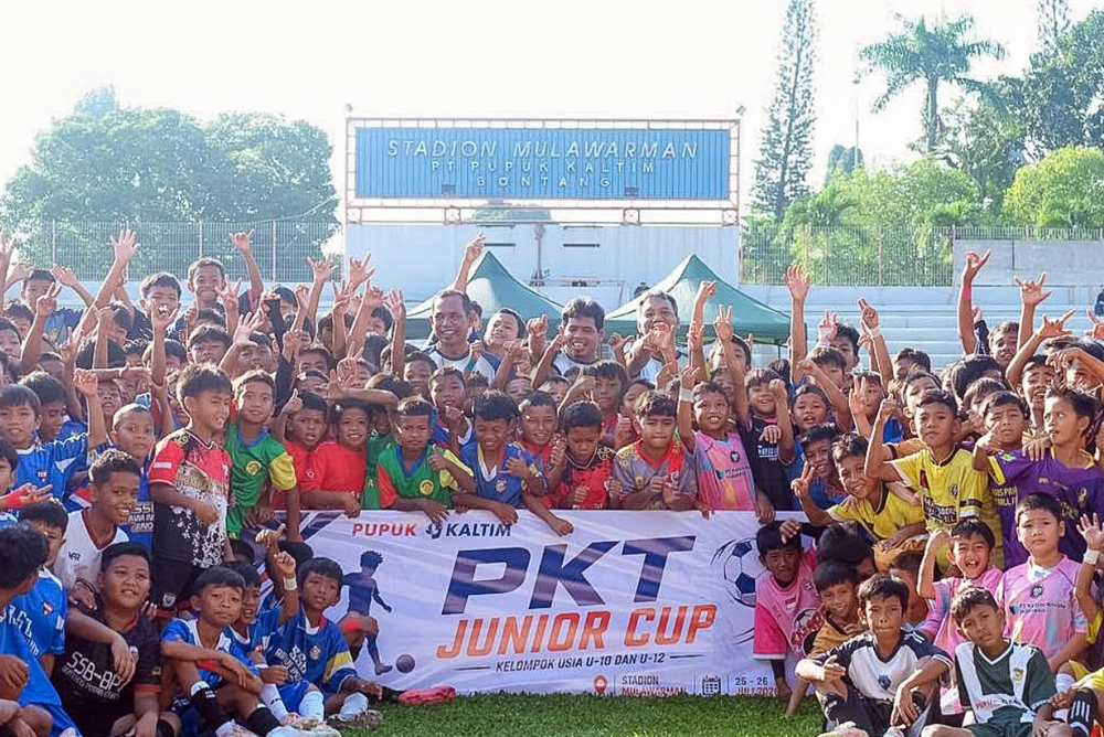 Pupuk Kaltim Perkuat Pembinaan Sepak Bola Usia Dini Lewat PKT Junior Cup 2026